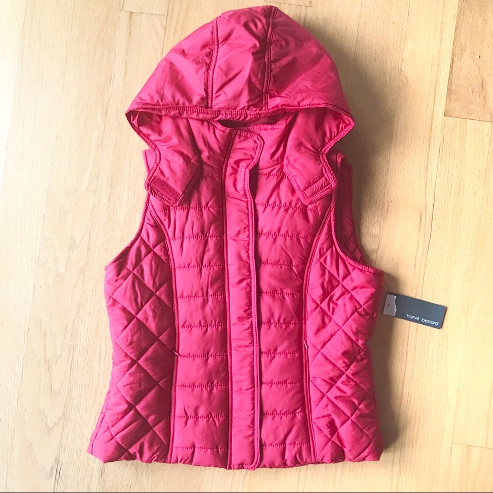 Hooded Puffer Vest NWT